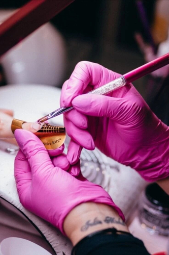 تركيب وتلوين أظافر   |  Nail installation and color